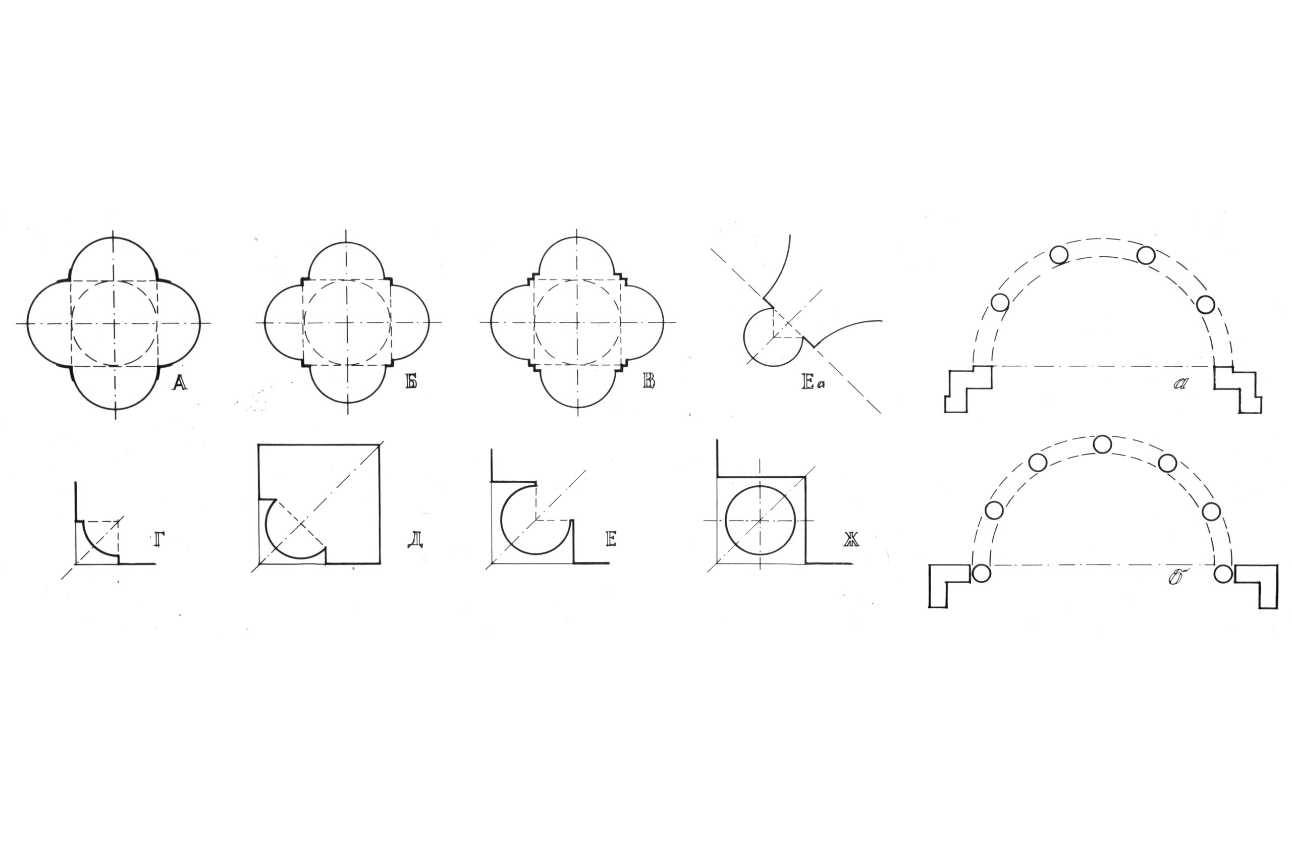 Հայ ճարտարապետության կենտրոնակազմ տաճարների գմբեթատակ քառակուսին ստեղծող անկյունային մասերի մշակումները